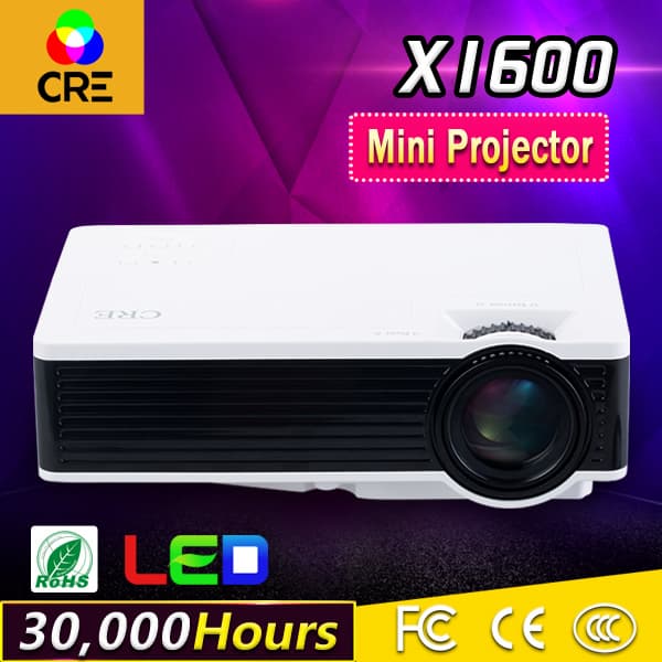Digital Projector LED home theater portable projector mini beamer with 1000lumen